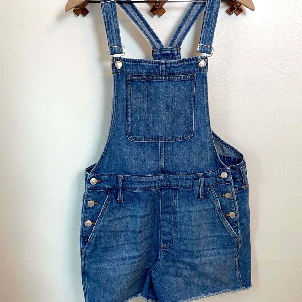 Madewell Adirondack Short Overalls